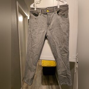 Hudson Jeans Gray Straight Leg Jeans